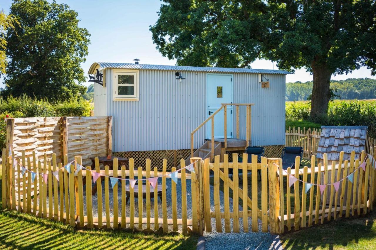 The Hideaway Hut - 1 Bed Shepherds Hut - Hereford Exteriör bild