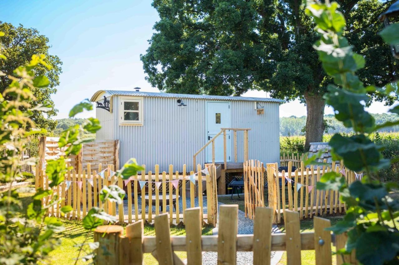 The Hideaway Hut - 1 Bed Shepherds Hut - Hereford Exteriör bild