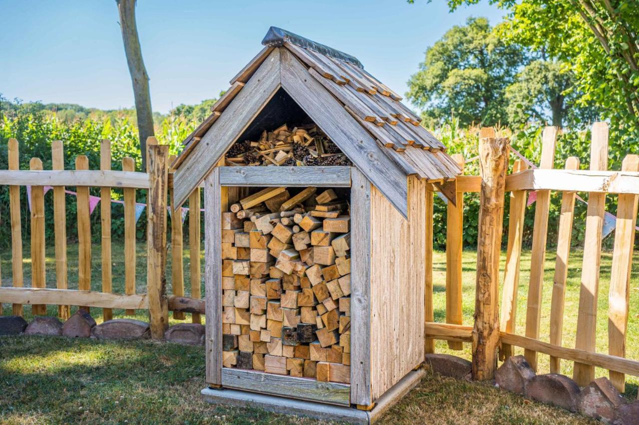 The Hideaway Hut - 1 Bed Shepherds Hut - Hereford Exteriör bild